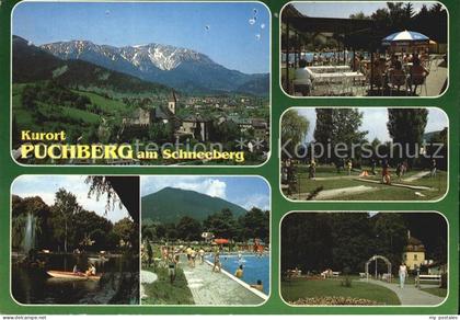 Puchberg Schneeberg mit Minigolf Freibad Schneeberg