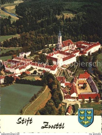 Zwettl-Niederoesterreich Zisterzienserstift Fliegeraufnahme