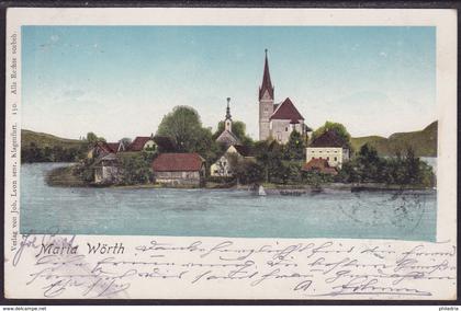 Maria Worth - Otok, mailed 1900