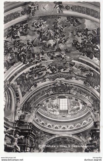 Melk Abbey old postcard unused b171115