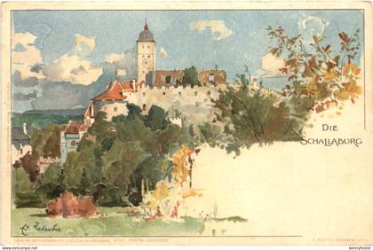 Melk - Die Schallaburg - Litho