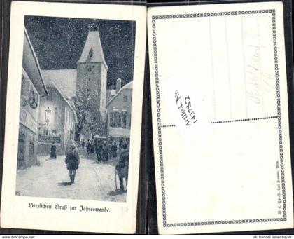 143782,Perchtoldsdorf Neujahrskarte
