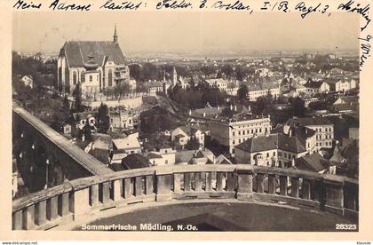 Sommerfrische Mödling - Panorama gel.1936