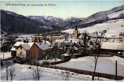 Mürzzuschlag/Steiermark - Mürzzuschlag - mit Schneealpe im Winter