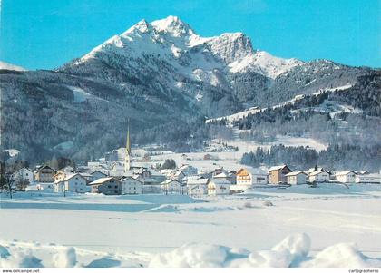 Postcard Austria Tirol Mutters mit Nockspitze wintersportplatz