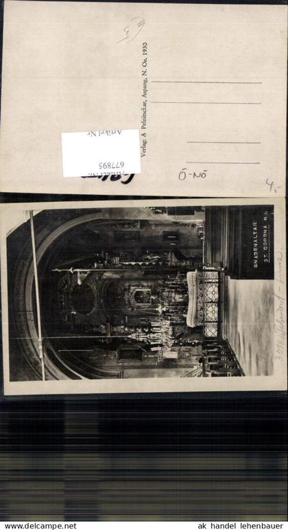 677895 St. Corona am Wechsel b. Kirchberg am Wechsel Altar