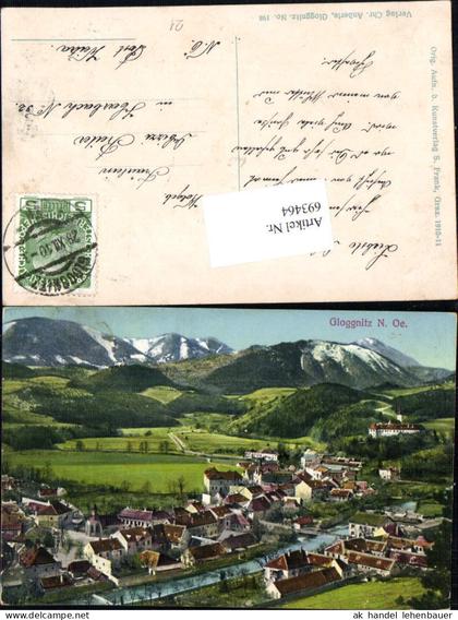 693464 Gloggnitz 1910 pub Harbach Weitra