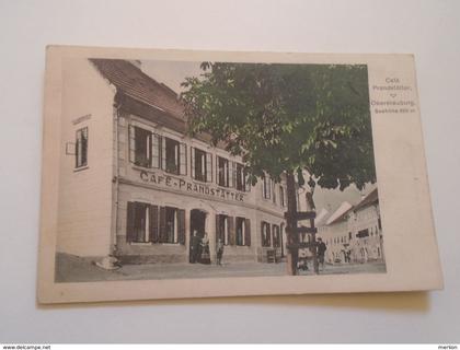 D168334  Oberdrauburg  Kärnten Oberland  -  Cafe Prandstätter  ca 1910