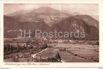 Oberdrauburg im Karntner Oberland - village - mountains - old postcard - 1924 - Austria - used