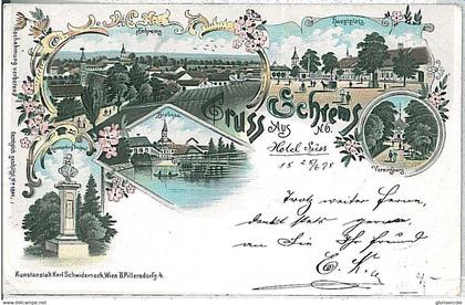 28402 - Ansichtskarten POSTCARD Österreich AUSTRIA - GRUSS AUS Schrems 1898