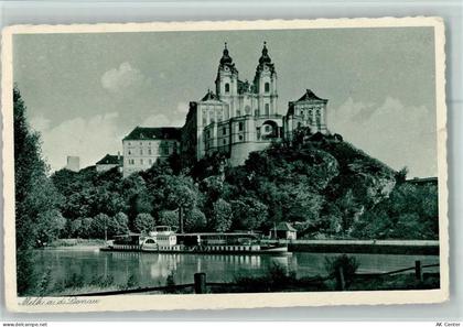 3390 Melk - Stift Melk an der Donau Raddampfer - 40121968