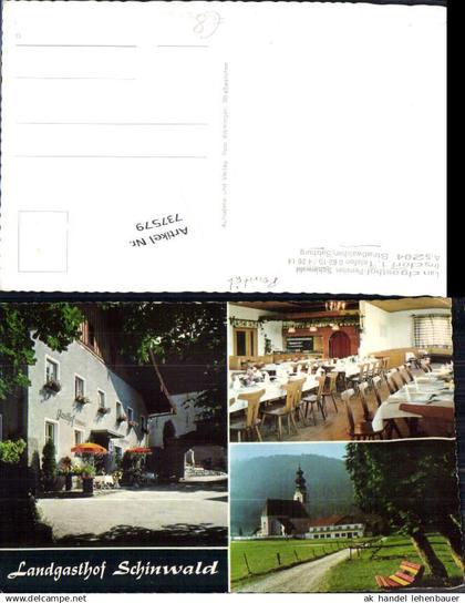 737579 Irrsdorf bei Straßwalchen Gasthaus Schinwald