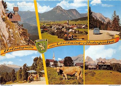 BG26793 grobming stoderzinken cow volkswagen beetle car   austria