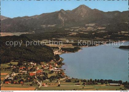 Egg Faakersee Fliegeraufnahme