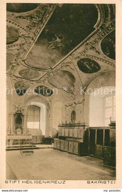 Heiligenkreuz Niederoesterreich Stift Heiligenkreuz Sakristei