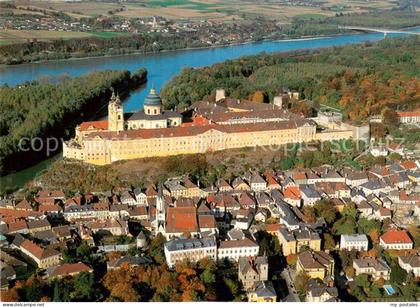 Melk Donau Stift Melk Fliegeraufnahme