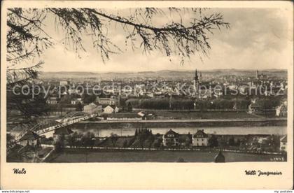 Wels Oberoesterreich Gesamtansicht Traun Bruecke