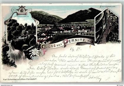 2763 Pernitz Lithographie Myra Wasserfall Steinwandklamm - 13622811