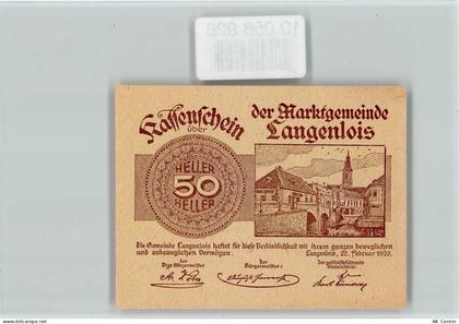 3550 Langenlois - Notgeldschein - 10058928