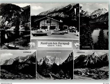 6631 Lermoos - Fernpaß Blindsee Fernstein Ehrwald Fernpasstrasse Lermoos... - 40114331