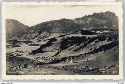 6677 Schattwald Gebrauchsspuren Panorama Berg - 50600004