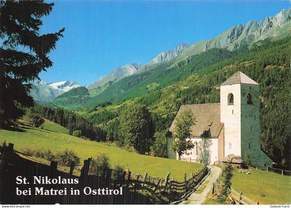 AUTRICHE MATREI IN OSTTIROL EGLISE ST NIKOLAUS