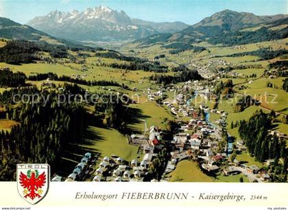 Fieberbrunn Tirol Fliegeraufnahme