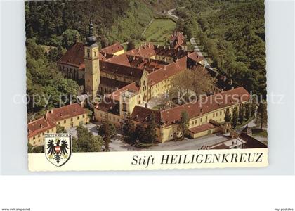 Heiligenkreuz Niederoesterreich Stift Heiligenkreuz im Wienerwald Fliegeraufnahm