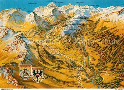 Kleinwalsertal Panoramakarte