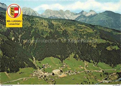 Maria Luggau Lesachtal Kaernten AT Gotische Wallfahrtskirche mit Lienzer Dolomit