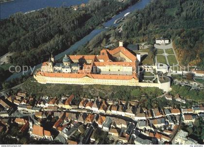 Melk Donau Stift Melk Fliegeraufnahme