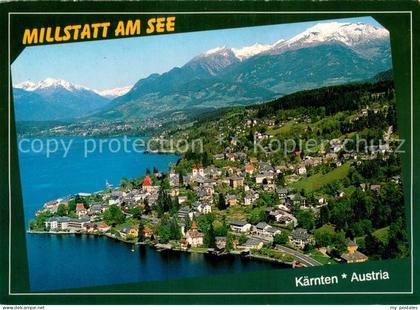 Millstatt Millstaettersee Alpenpanorama
