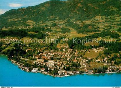 Millstatt Millstaettersee Fliegeraufnahme