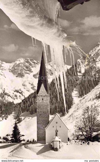 MITTELBERG  Kleinwalsertal AT Schafalpkopf Kleinwalsertal Kirche Glockenturm Sch