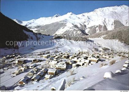 Nauders Tirol am Reschenpass Winterpanorama Alpen