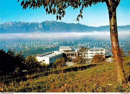 Rankweil Vorarlberg Bildungshaus Batschuns mit Schweizer Bergen