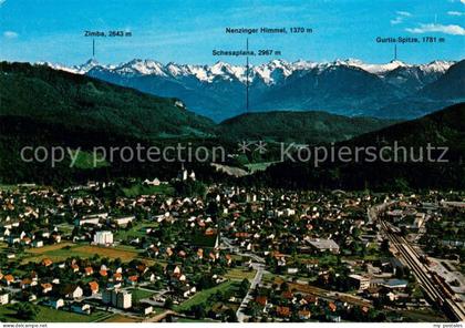 Rankweil Vorarlberg Fliegeraufnahme