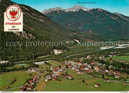 Stanzach Tirol Fliegeraufnahme Lechtal