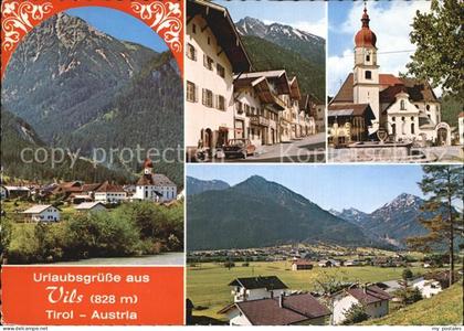 Vils Tirol Kirche Brunnen