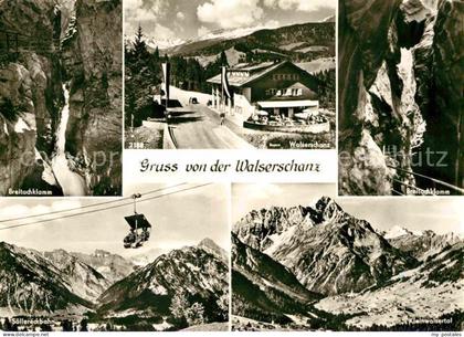 Walserschanz Kleinwalsertal Breitachklamm Kleinwalsertal Soellereckbahn