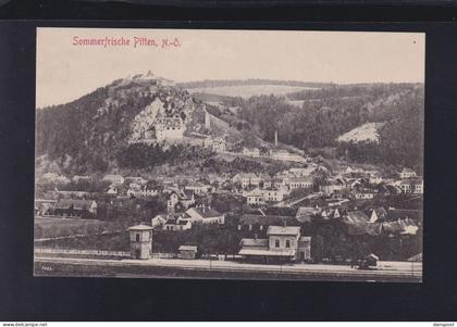 Österreich AK Pitten Bahnhof