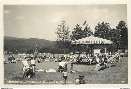 A5807 Pörtschach am Wörthersee strandbad des Parkhotel 1928