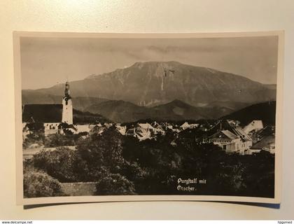 Austria Österreich Purgstall an der Erlauf Ötscher nice stamp Stempel RPPC real photo 11657 post card Postkarte POSTCARD