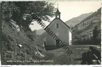 Wörth bei Rauris im Pinzgau - Einödkapelle - Foto-Ansichtskarte - Verlag P. Ledermann Wien 1959