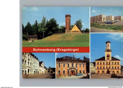 50267340 - Schneeberg Neubaugebiet u. Rathaus