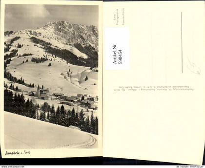 598454,Foto Ak Jungholz Winteransicht