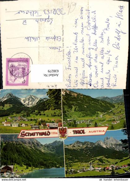 638279,Mehrbild Ak Schattwald Ansichten