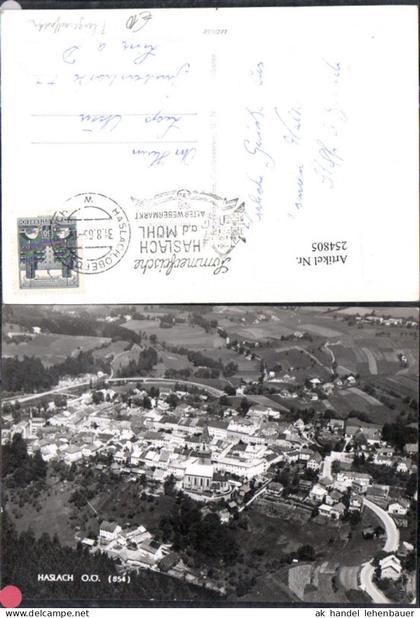 254805,Haslach Totale Fliegeraufnahme