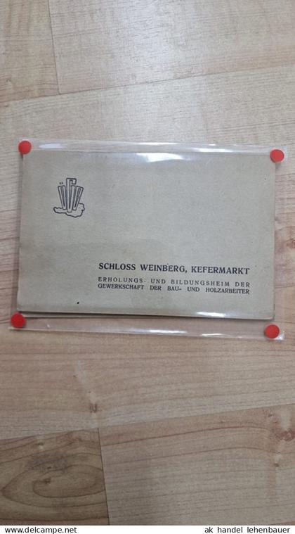688335 Leporello Kefermarkt Schloss Weinberg komplett
