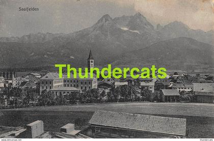 CPA SAALFELDEN PANORAMA